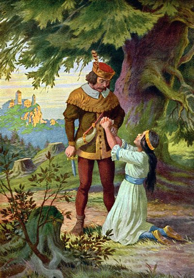 Schneewittchen und der Jäger von Otto Kubel
