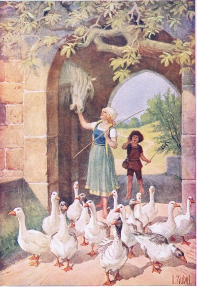 Das Gänsemädchen von Otto Kubel