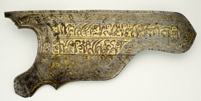 Bogenkofferabdeckung (Eisen & Gold) von Ottoman School