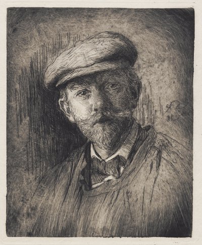 Selbstporträt von Peder Severin Krøyer