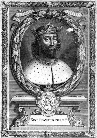 König Edward II. von England von P. Vanderbanck