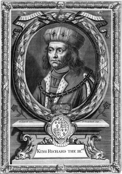 Richard III. von England, 17. Jahrhundert von P. Vanderbanck