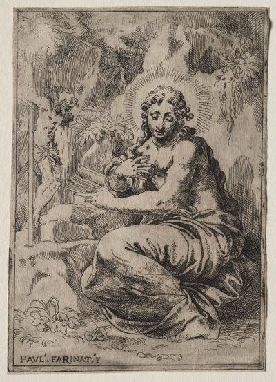 Die Magdalena, spätes 16. Jahrhundert von Paolo Farinati