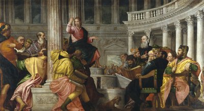 Christus unter den Ärzten von Paolo Veronese
