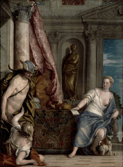 Hermes, Herse und Aglauros von Paolo Veronese