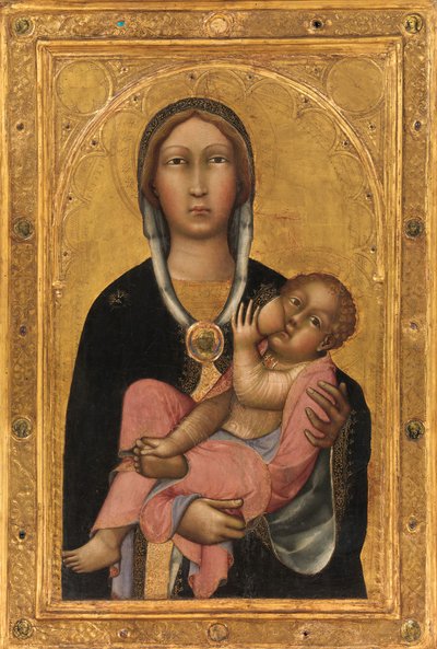 Madonna mit Kind von Paolo di Giovanni Fei