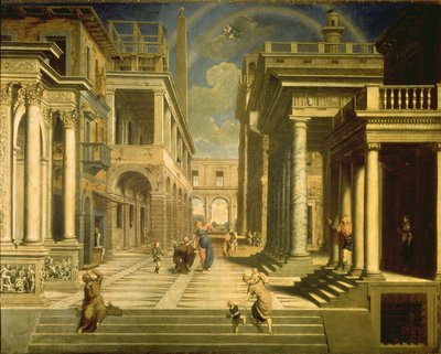 Kaiser Augustus und die Sibylle von Paris Bordone