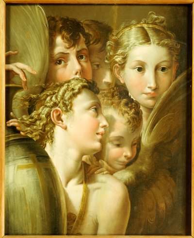 Fünf Engel von Parmigianino