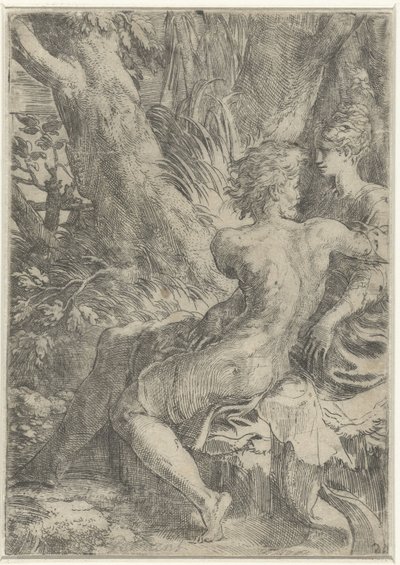 Liebespaar von Parmigianino