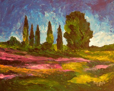 Lavendel blühen, 2009 von Patricia Brintle