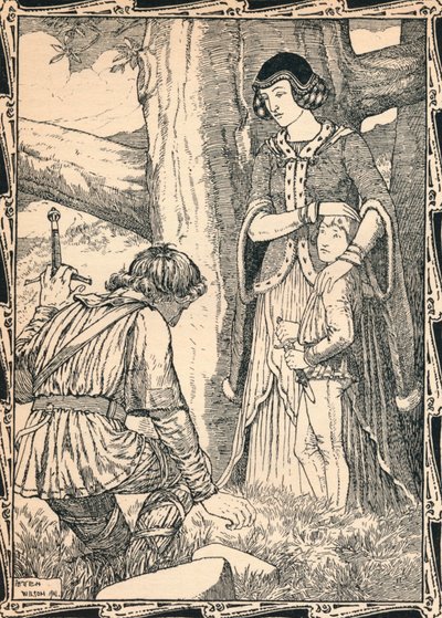 Margarete und der Räuber, 1902 von Patten Wilson