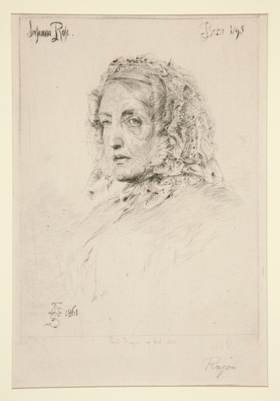 Suzanna Rose, nach Sandys von Paul Adolphe Rajon