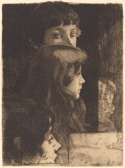 Eine Familie, 1890 von Paul Albert Besnard
