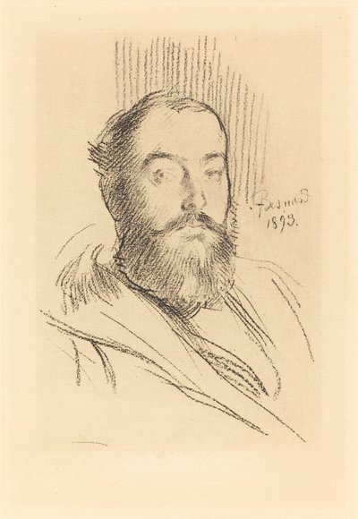 Selbstporträt, 1893 von Paul Albert Besnard