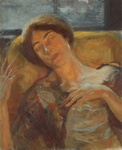 Frauenkopf, ca. 1890 von Paul Albert Besnard