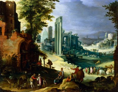 Ansicht von Rom von Paul Bril