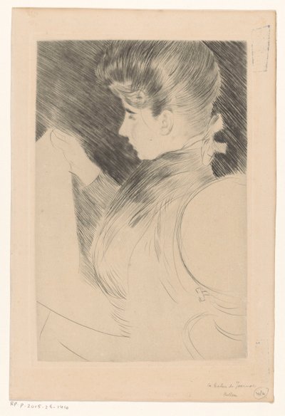Lesende Frau von Paul Cesar Helleu
