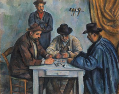 Die Kartenspieler von Paul Cézanne