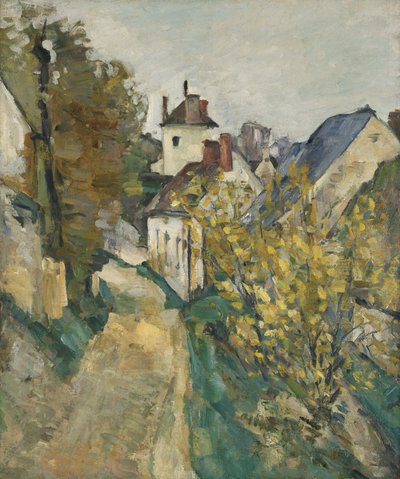 Das Haus von Dr. Gachet in Auvers-sur-Oise von Paul Cézanne