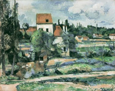 Die Mühle an der Couleuvre bei Pontoise von Paul Cézanne