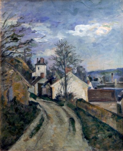 Haus von Doktor Gachet in Auvers, um 1873 von Paul Cézanne