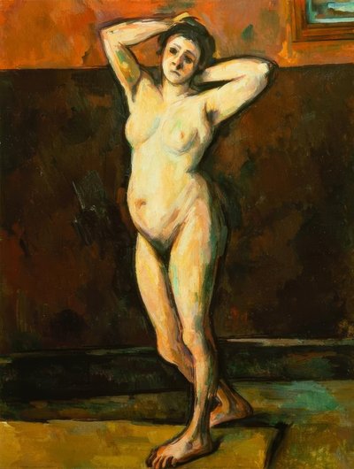 Stehende nackte Frau von Paul Cézanne
