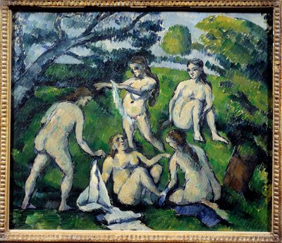 Fünf Badende (Gemälde von Paul Cezanne) von Paul Cézanne