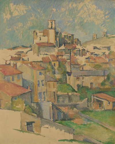 Gardanne, 1885-86 von Paul Cézanne