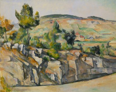 Hügel in der Provence, ca. 1886-90 von Paul Cézanne