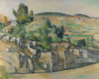 Hügel in der Provence, ca. 1890 von Paul Cézanne