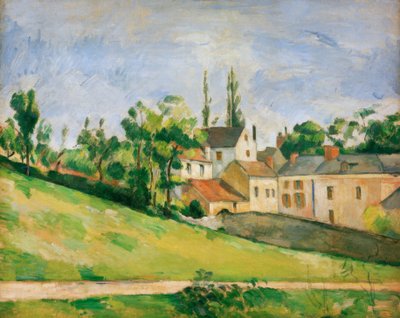 Der aufsteigende Weg von Paul Cézanne