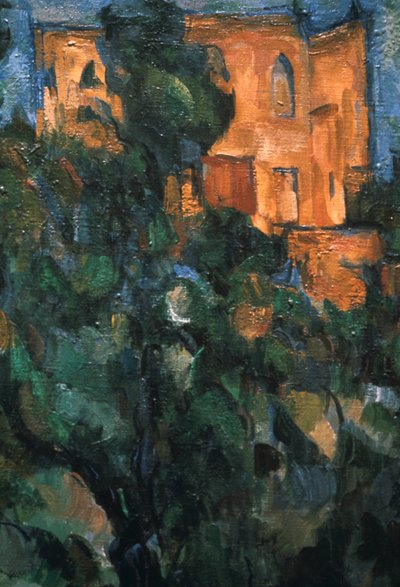 Le Chateau Noir, (Detail), 1904-1906 von Paul Cézanne
