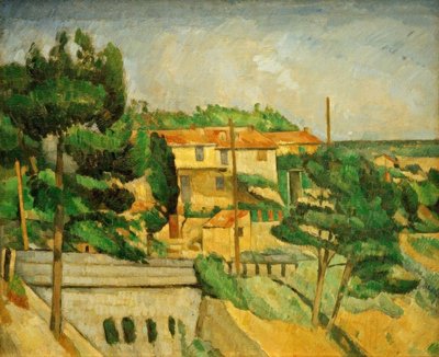 Das Viadukt in L’Estaque von Paul Cézanne