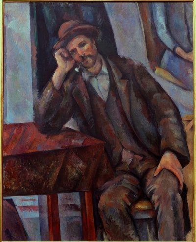 Der Mann mit der Pfeife von Paul Cézanne