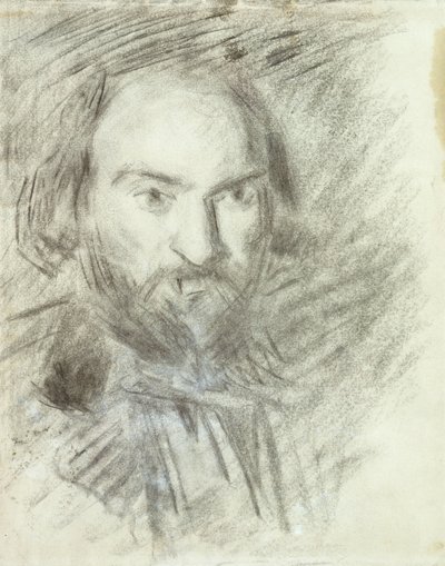 Selbstporträt, ca. 1874 von Paul Cézanne