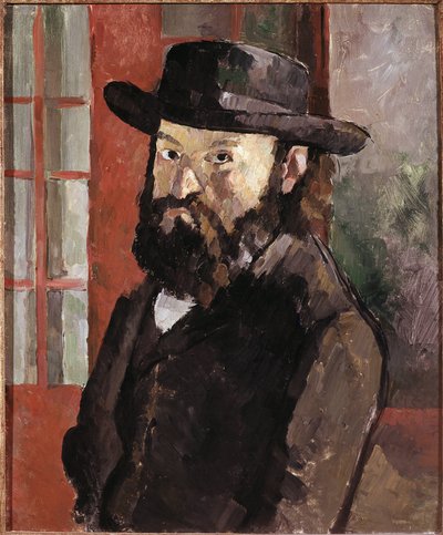 Selbstporträt, ca. 1879-82 von Paul Cézanne