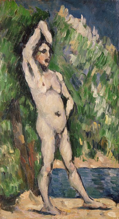 Stehender Akt von Paul Cézanne