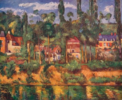 Das Schloss von Medan, um 1880, 1936 von Paul Cézanne