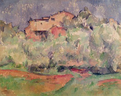 Das Haus in Bellevue, 1888-92 von Paul Cézanne