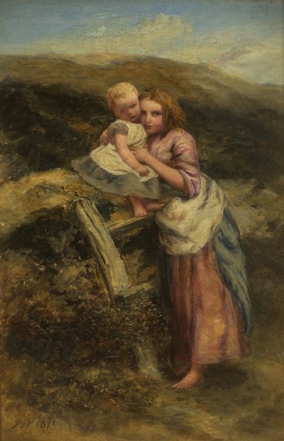 Eine Rast auf dem Weg von Paul Falconer Poole