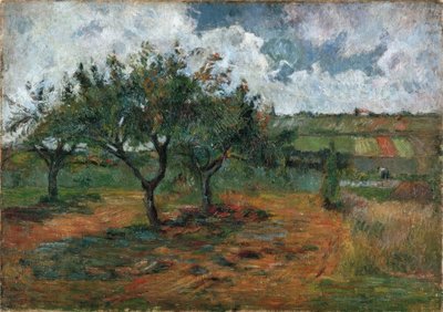 Blühende Apfelbäume von Paul Gauguin