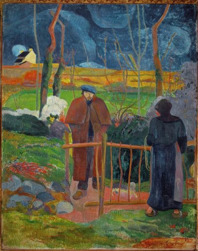 Bonjour M. Gauguin von Paul Gauguin