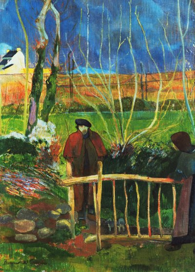 Bonjour Monsieur Gauguin von Paul Gauguin