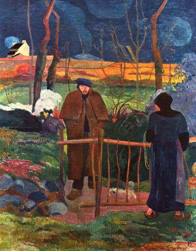 Bonjour Monsieur Gauguin, 1889 von Paul Gauguin