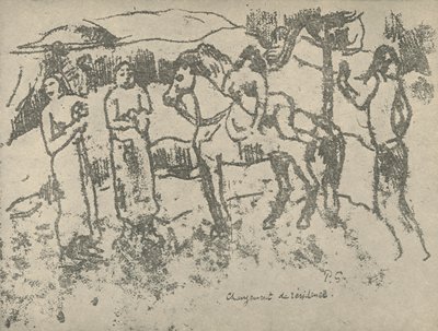 Wohnsitzwechsel von Paul Gauguin