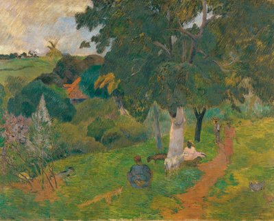 Kommen und Gehen, Martinique, 1887 von Paul Gauguin
