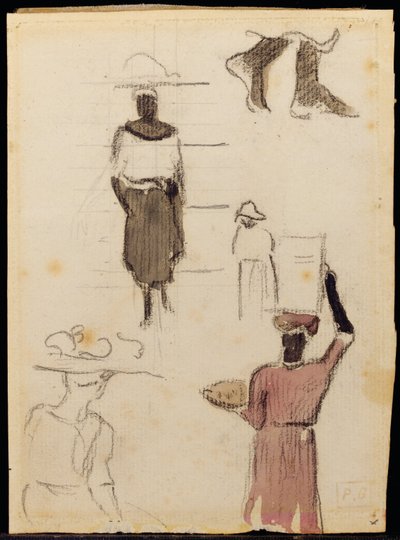 Croquis martiniquais von Paul Gauguin