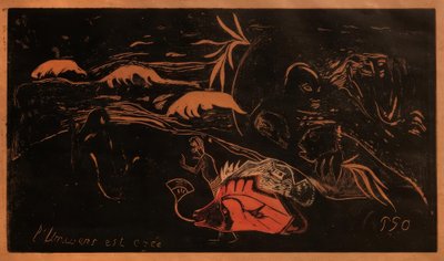 Die Erschaffung des Universums von Paul Gauguin