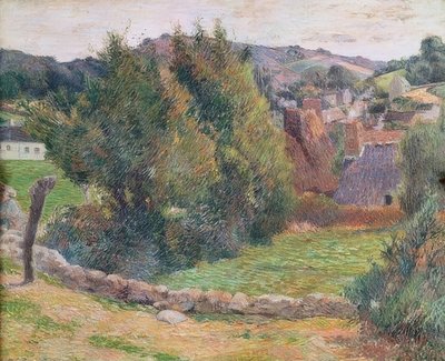Landschaft bei Pont-Aven von Paul Gauguin