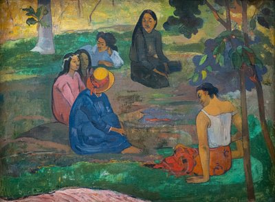 Les Parau Parau (Gespräch) von Paul Gauguin